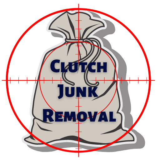 Clutch Junk Removal Round Logo